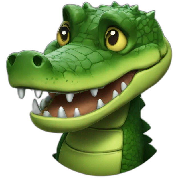 fnaf related animatronic alligator as a coin emoji