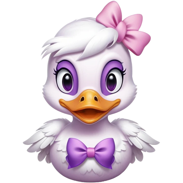 classic Daisy Duck from Disney emoji