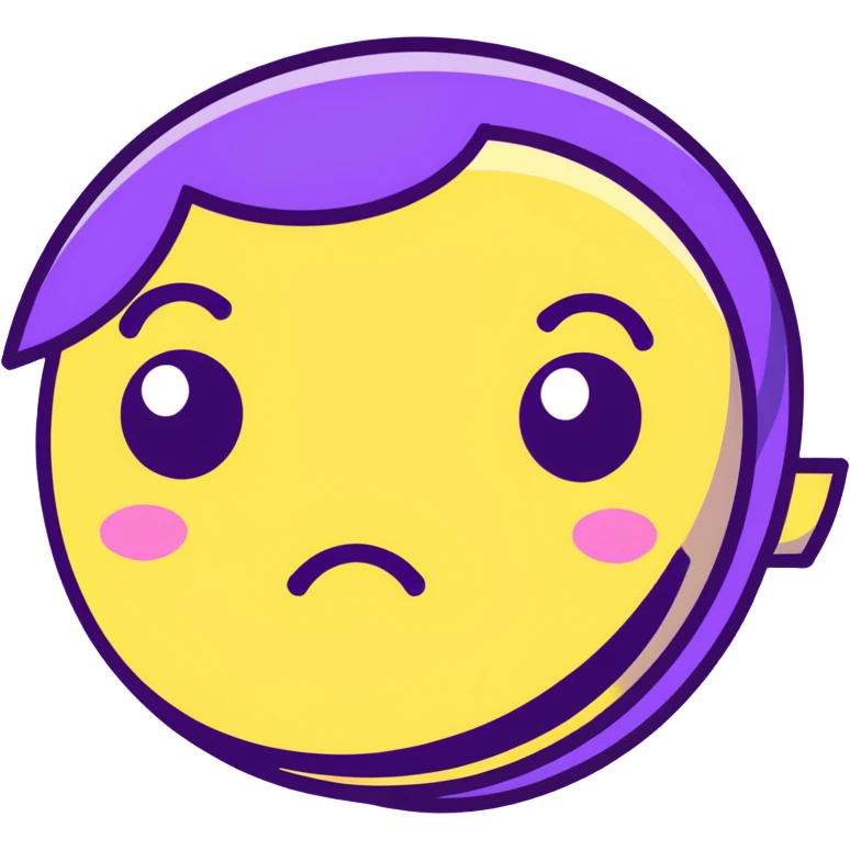 yellow face with one eye half-closed and the other open, unimpressed and tilted expression emoji