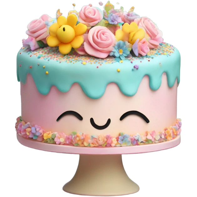 Cute cake emoji
