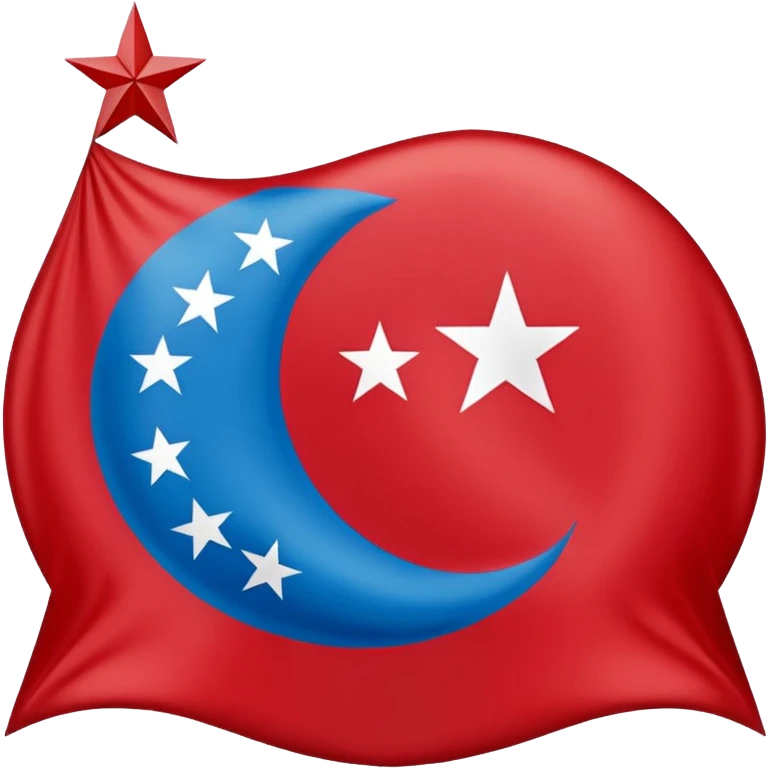 Iraqi Turkmen flag emoji  emoji