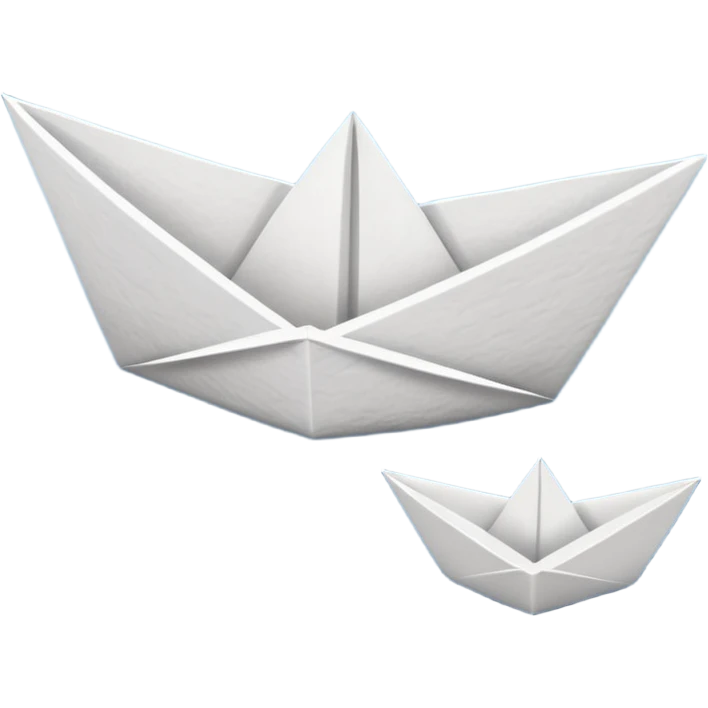 Paper Boat (white) from IT movie emoji