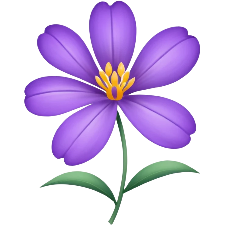 Please just one flower levandula emoji