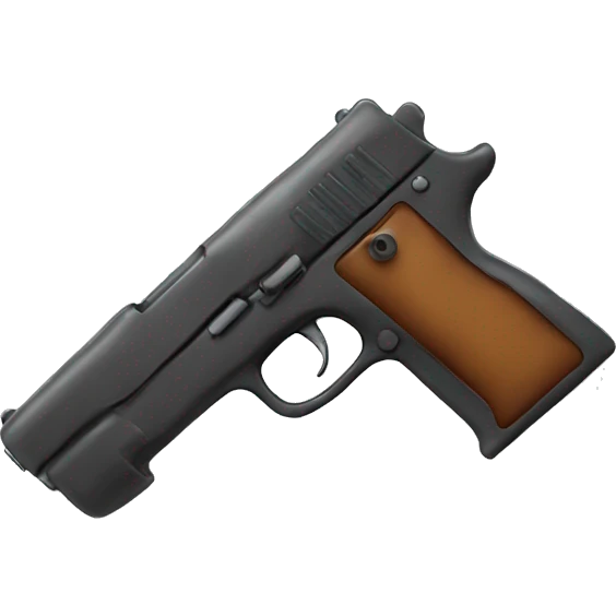 cute gun emoji