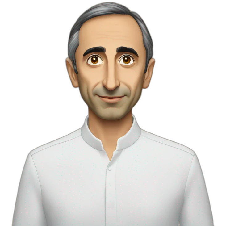 Éric zemmour en vetement arabe emoji