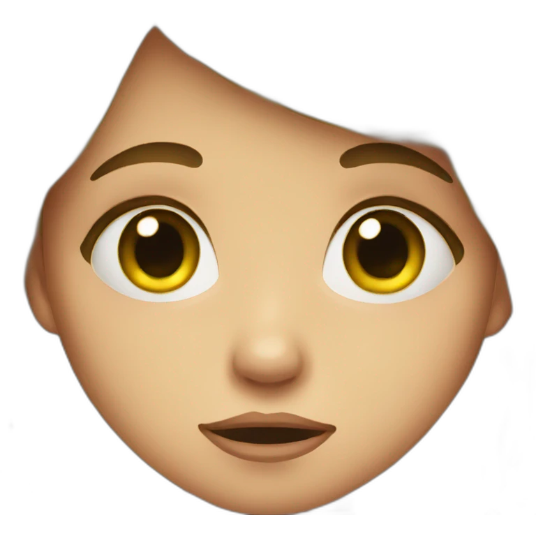 girl crying emoji