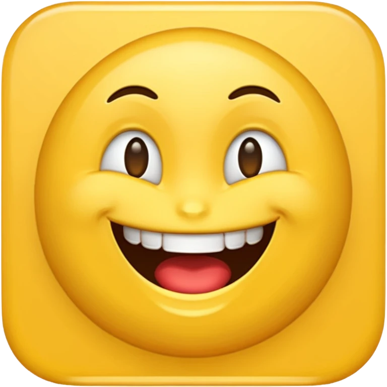 emoji with mischievous grin emoji