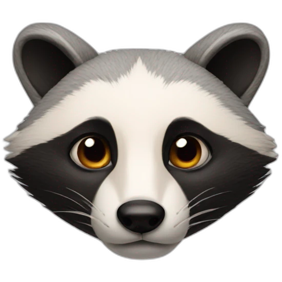 half badger half fox emoji