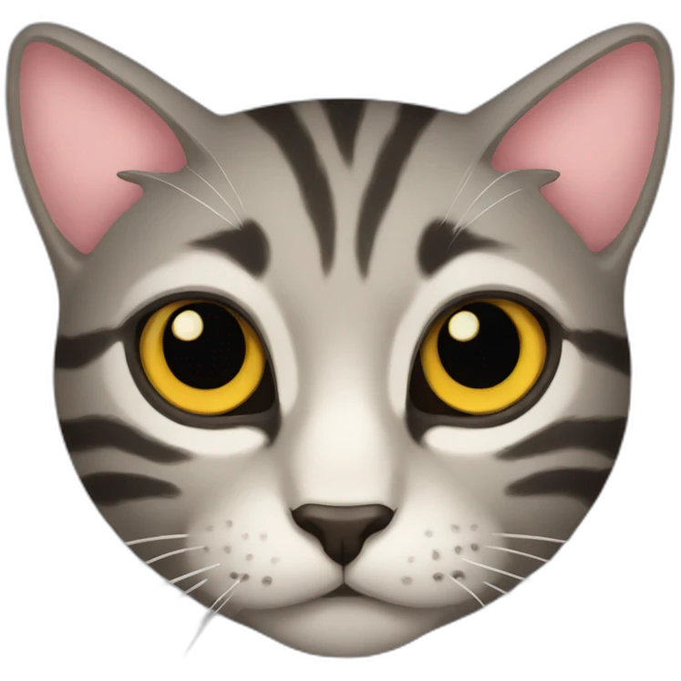 Cat hollow emoji
