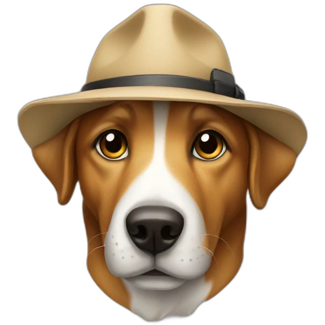 dog detective emoji