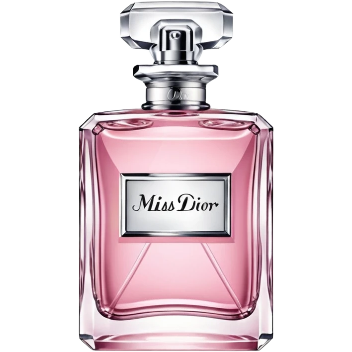 Miss Dior perfume bottle classic style emoji