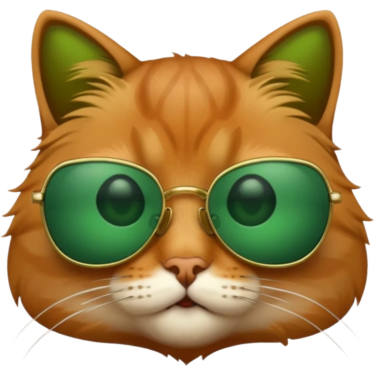 cat wearing sunglasses emoji