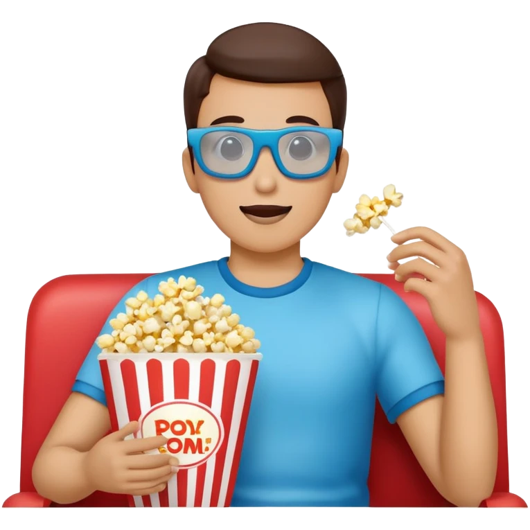 At the movies  emoji