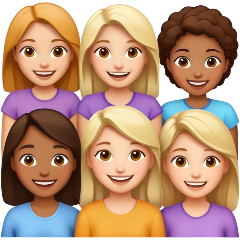 Girly girls  emoji
