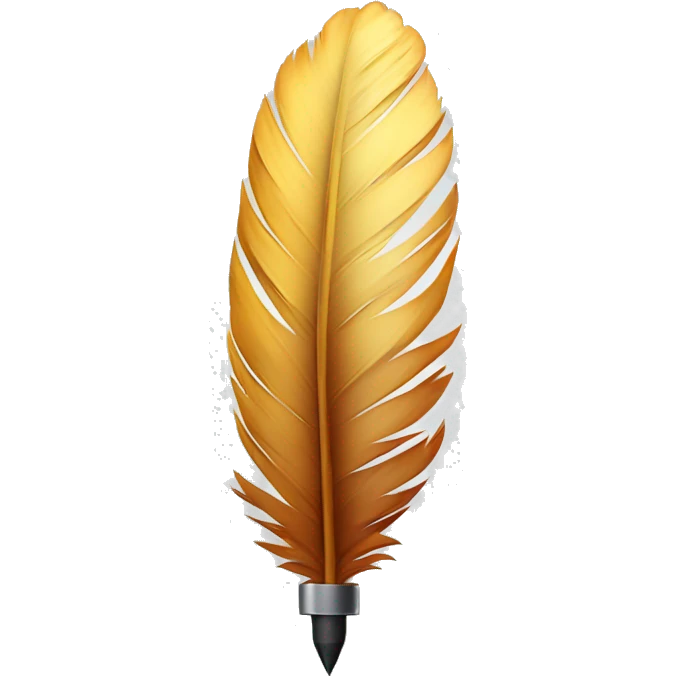 feather pen emoji