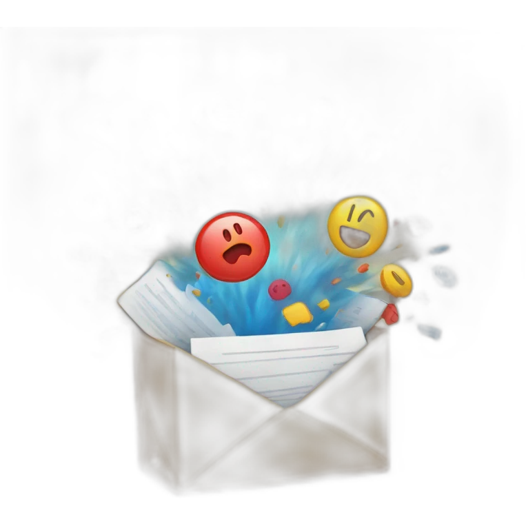 inbox explosion emoji