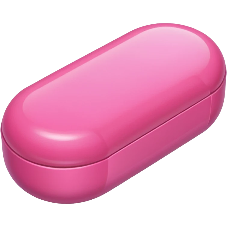 pink medication emoji