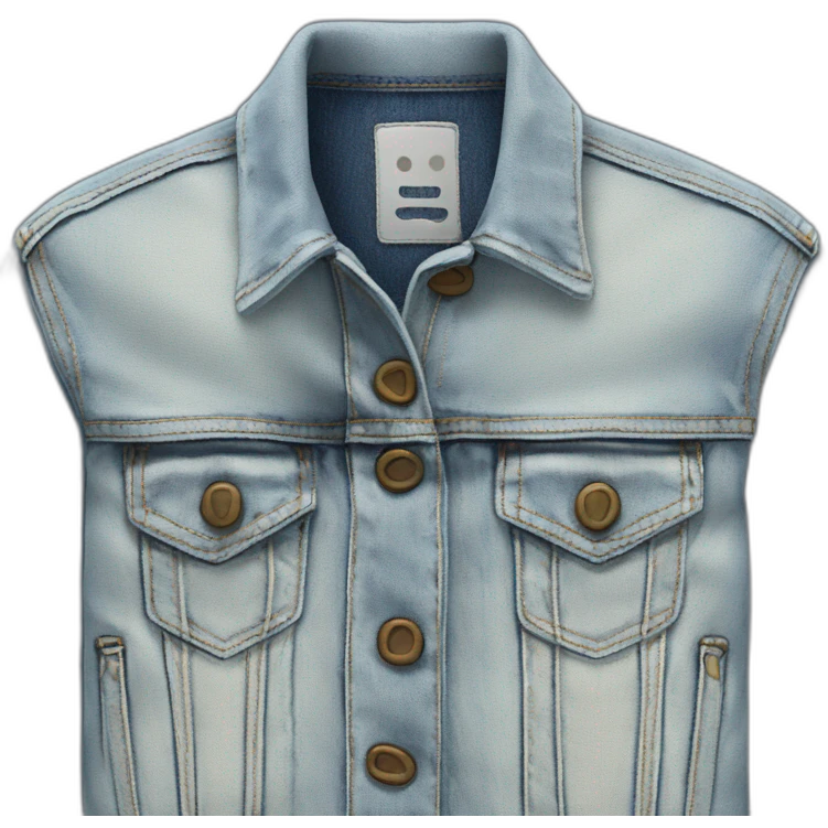 An jeans jacket emoji