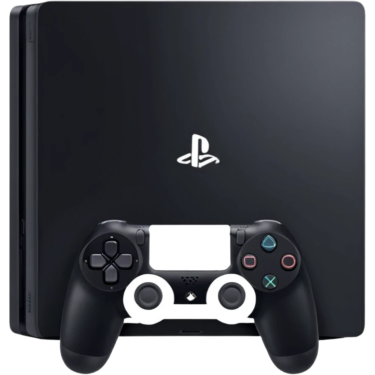 ps4 slim console only emoji