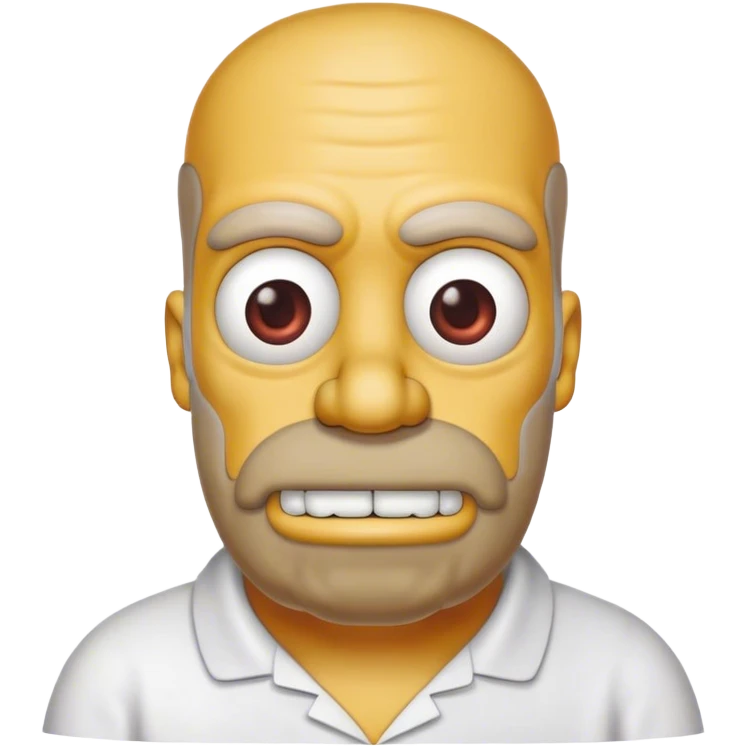 Homer with heart in eyes emoji
