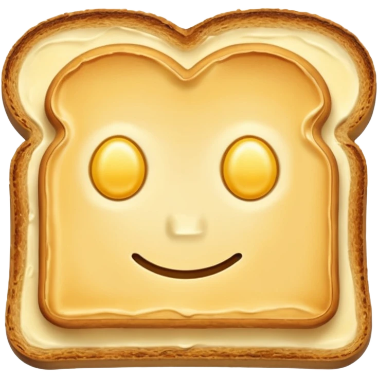 toasts with butter on top emoji