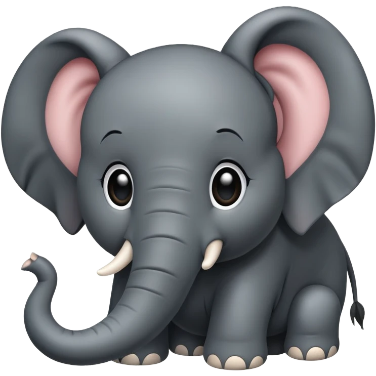 black elephant emoji