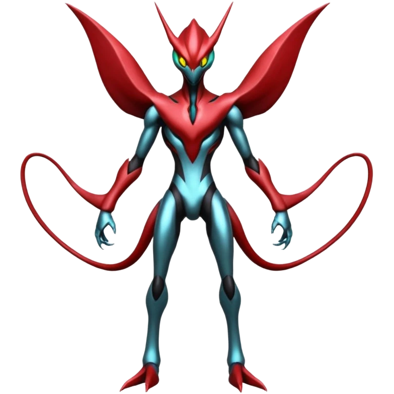 Darkrai-Bisharp-Scizor-Deoxys-Fakémon-hybrid-creature (full body)  emoji