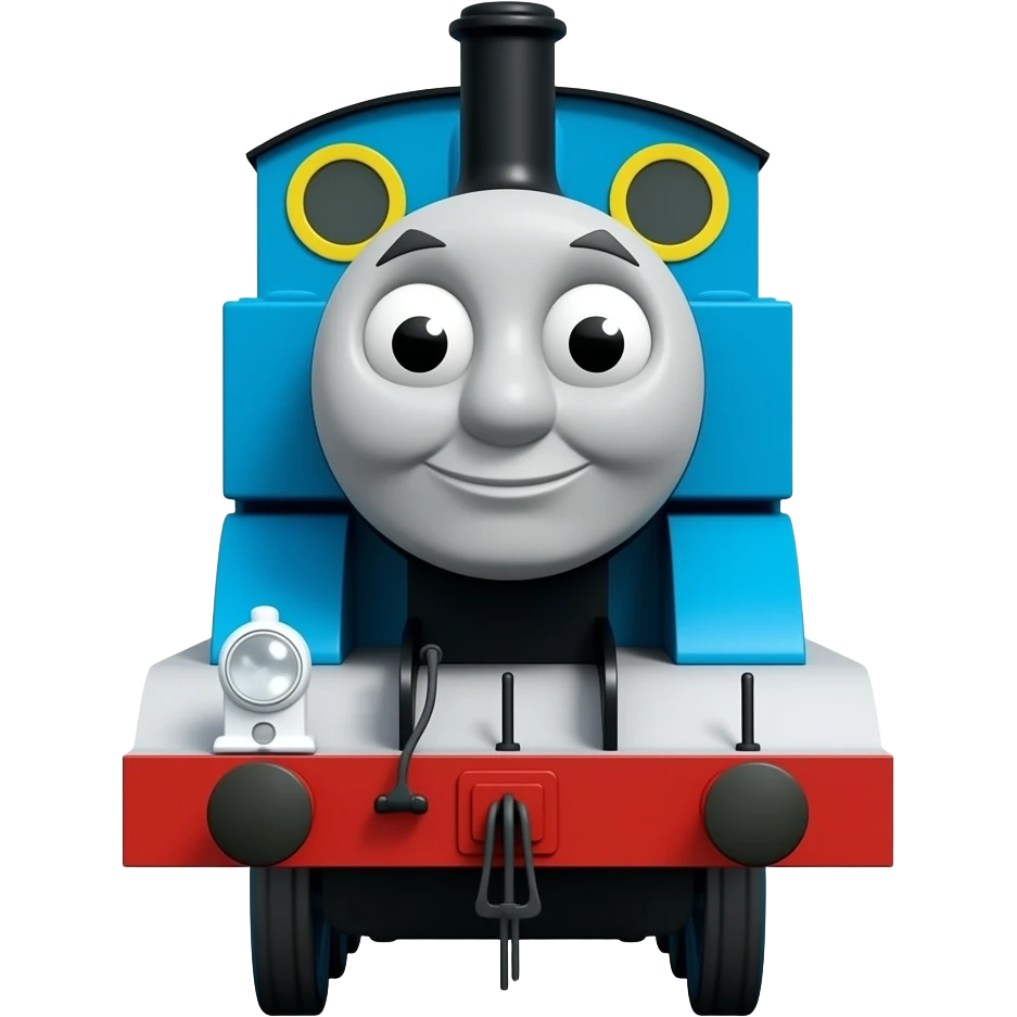 thomas the tank engine as president emoji