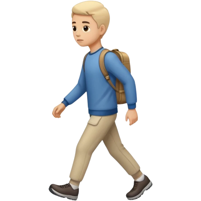 иду по краю emoji