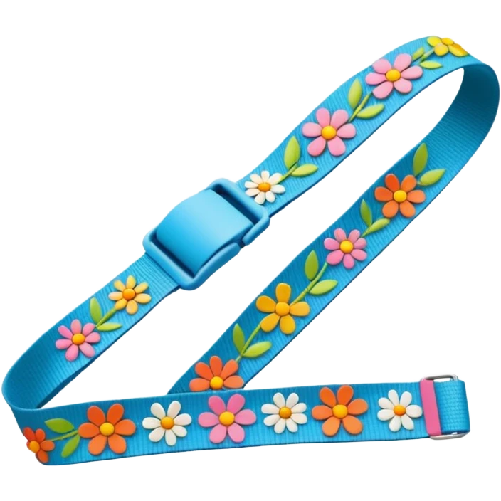  Flower Design tape strap  emoji