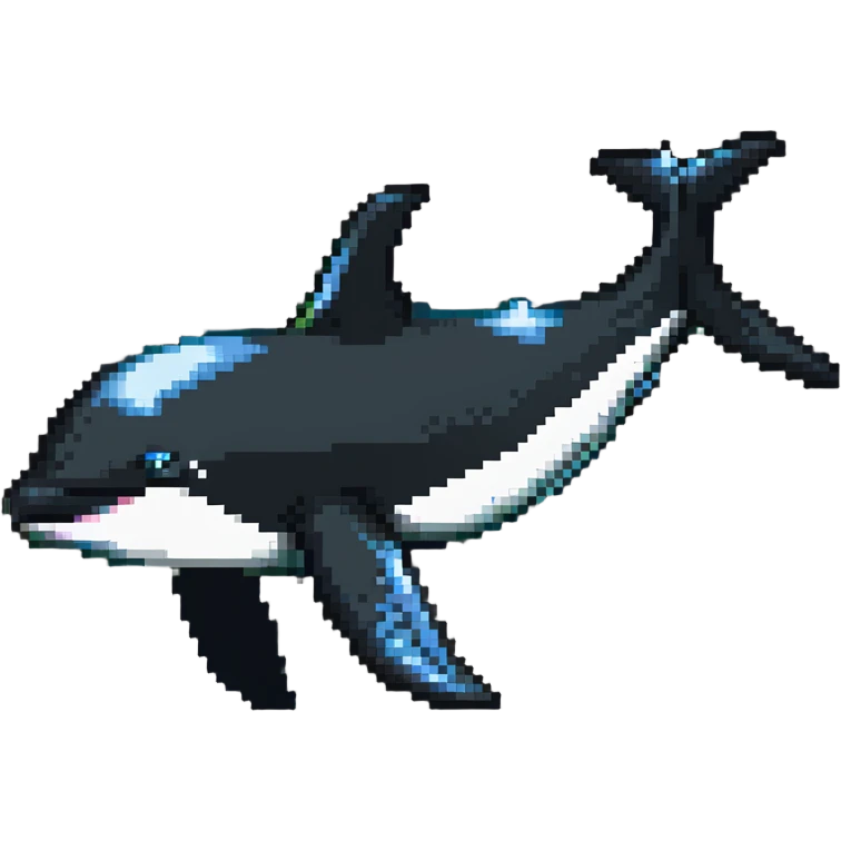 Shamu orca whale emoji