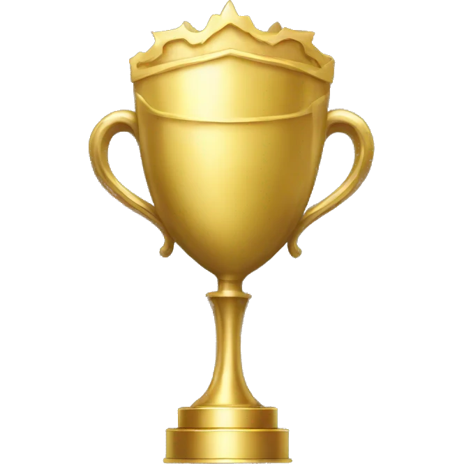 gold trophy emoji
