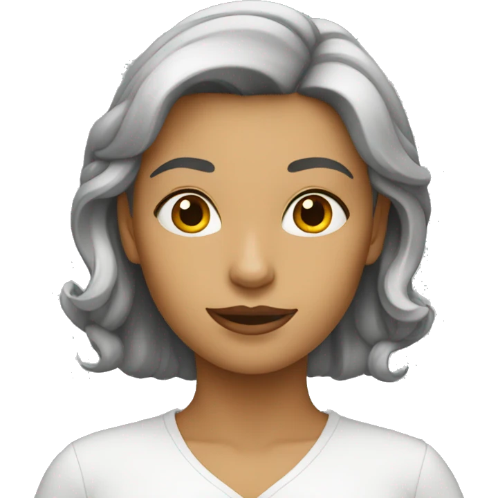 Femme qui parlz emoji