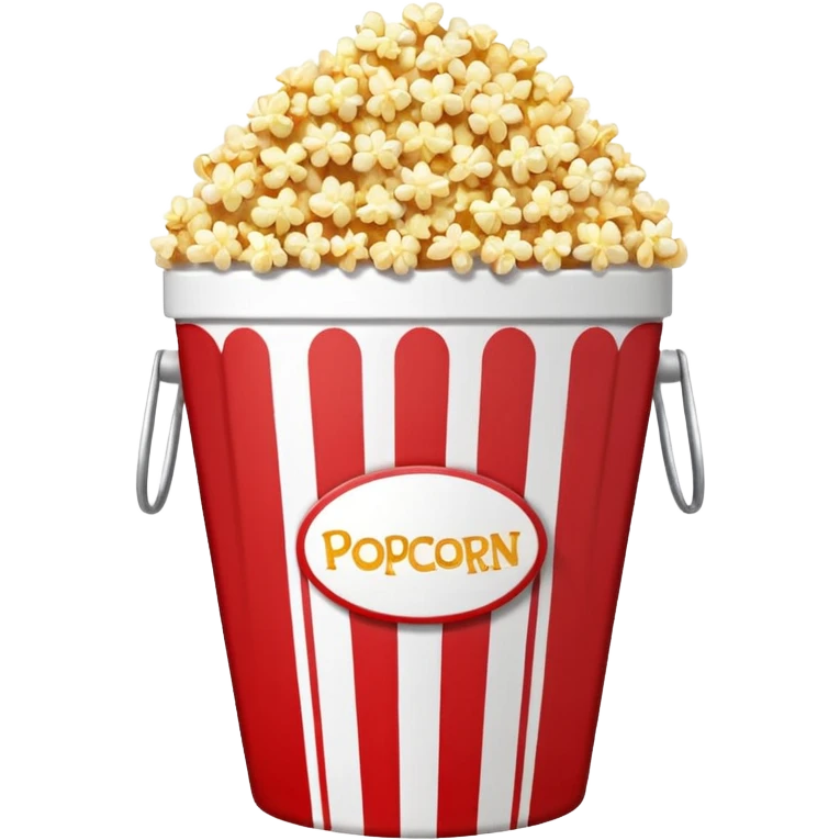 Popcorn bucket emoji