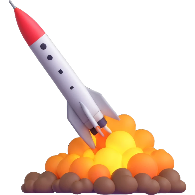 ballistic missile emoji emoji