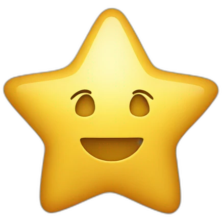 Star in Round coin emoji