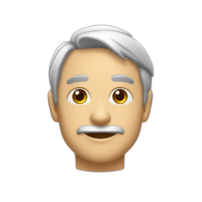 Лиса с рожками emoji