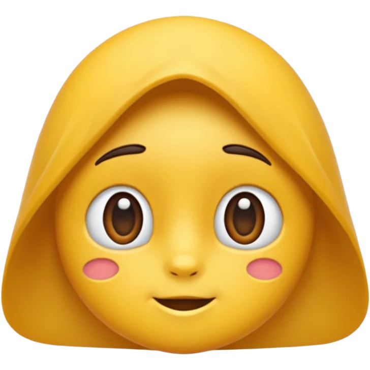 Строителньная каска белого цвета  emoji