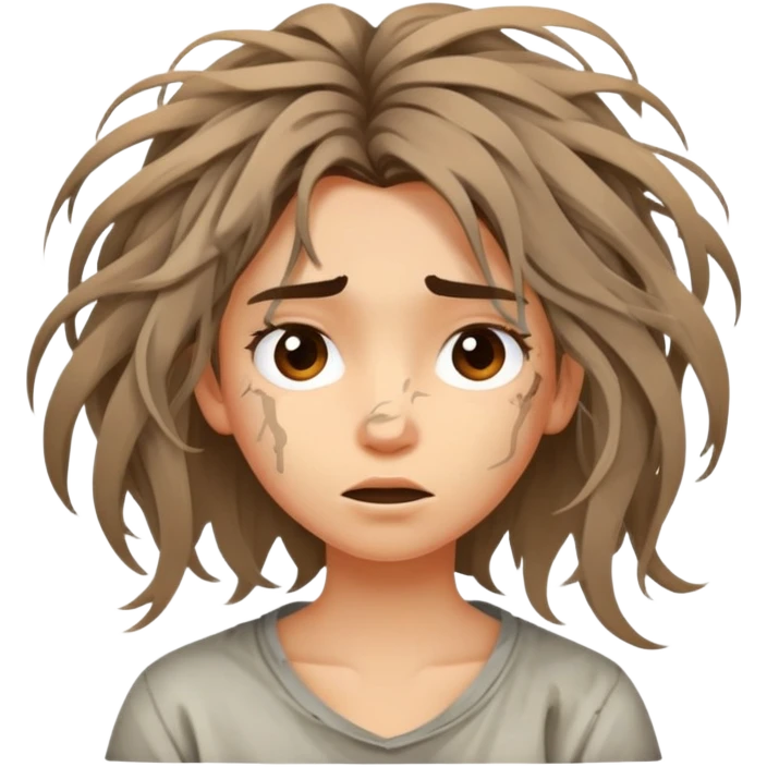 Messy girl emoji