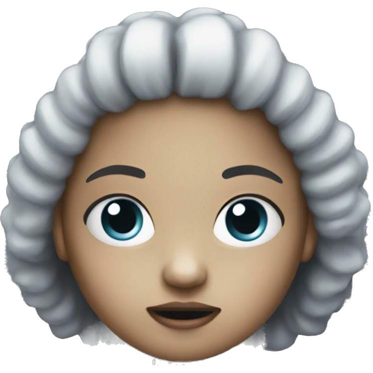 Creepy doll emoji
