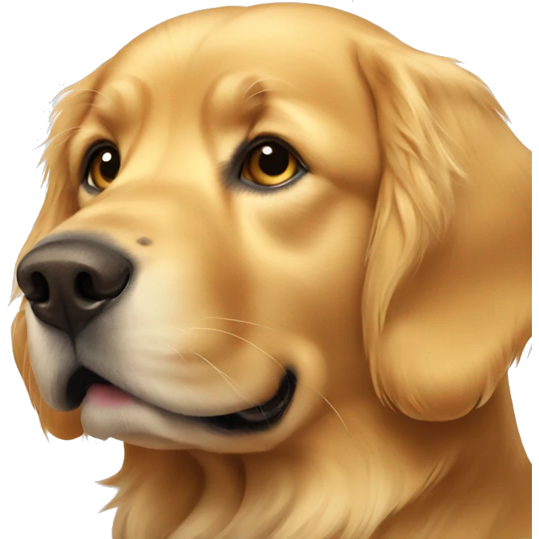 Golden retriever emoji