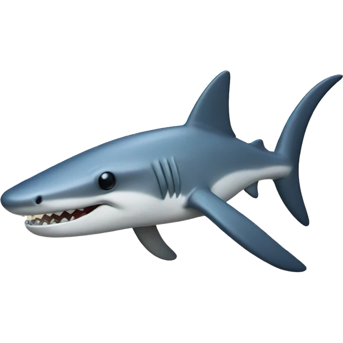 hammerhead shark with mustache  emoji