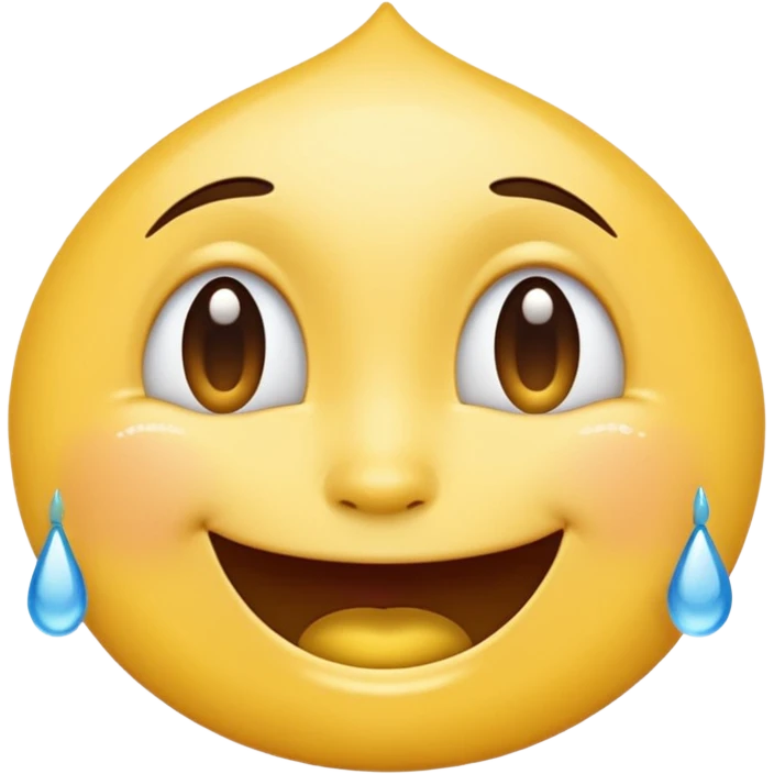 Tears of Joy emoji—iOS style. emoji