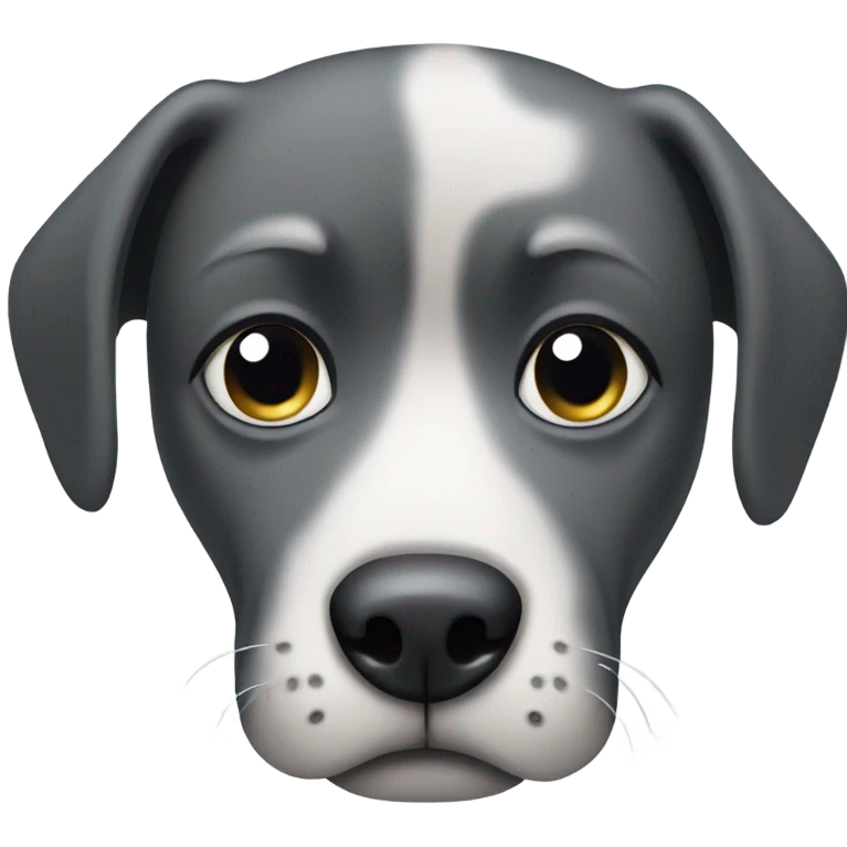 Dog poor eye emoji