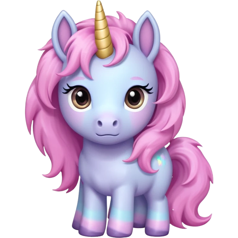 Cute Chibi pony unicorn  emoji