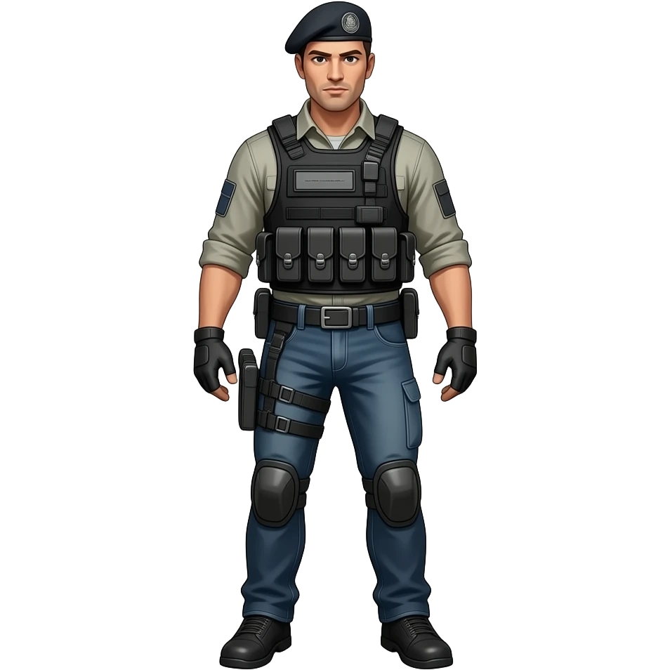 CIvil for undercover game full body emoji