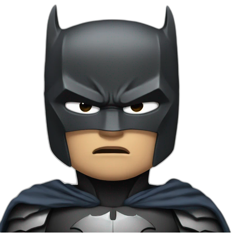 Disconsolate Dark Knight  emoji