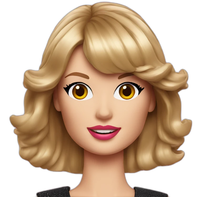 taylor swift barbie emoji