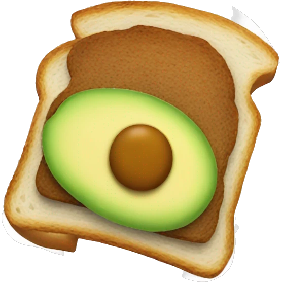 Avocado toast emoji