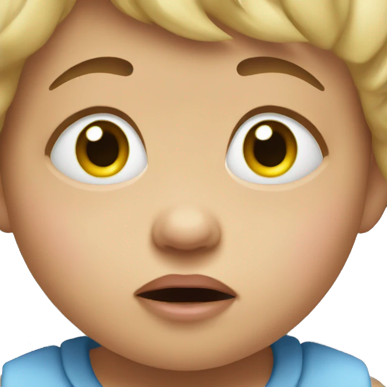 crying baby  emoji